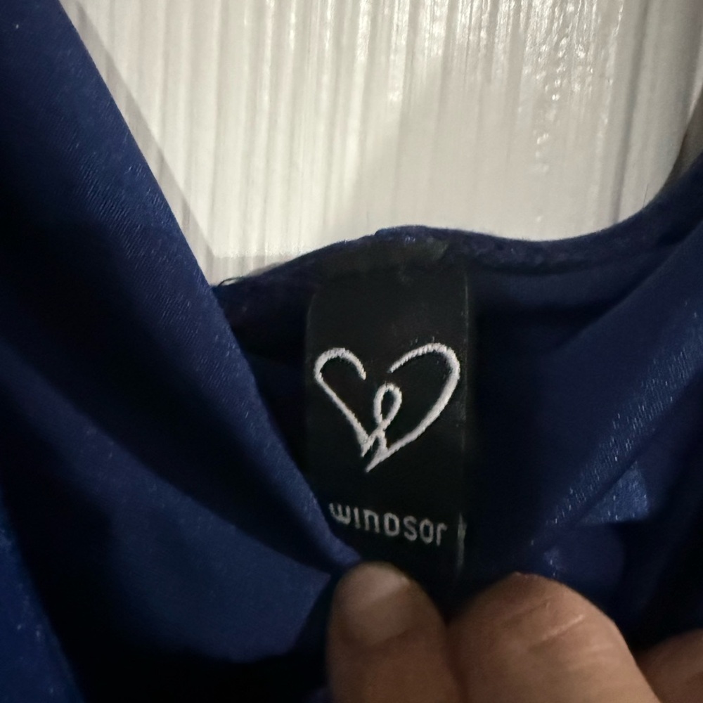 Windsor Blue Mini Dress - Picture 3 of 4